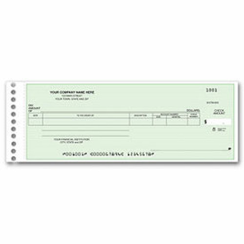 Data Entry Check (Item#: 113011N) - One-Write Checks  - Business Checks  
