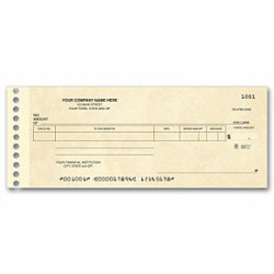 Compact Expense Ledger Check