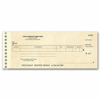 Compact Expense Ledger Check