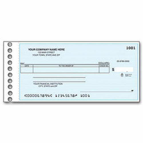 Personal Center Check - One-Write Checks - Business Checks Personal Center Check - One-Write Checks - Business Checks