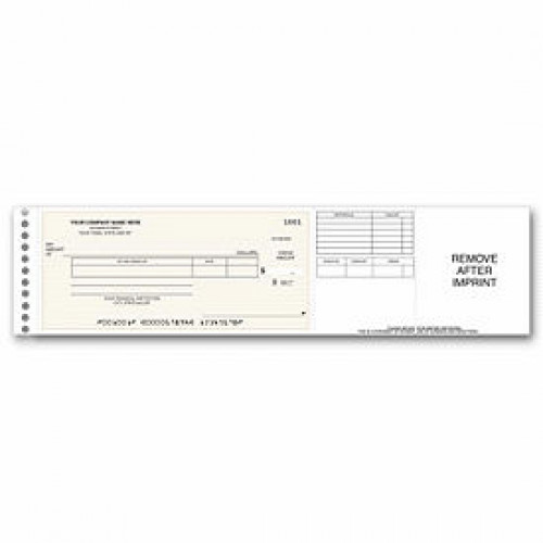 Long Stub Disbursement Check (Item#: 118011N) - One-Write Checks - Business Checks Long Stub Disbursement Check (Item#: 118011N) - One-Write Checks - Business Checks