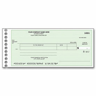 Disbursement Check