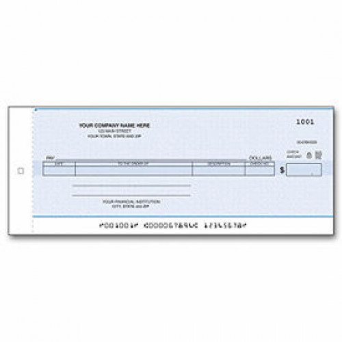 Compact General Disb Center Check - Carbon - One-Write Checks - Business Checks Compact General Disb Center Check - Carbon - One-Write Checks - Business Checks