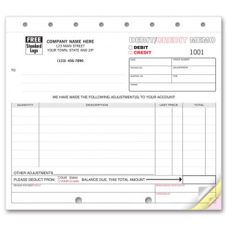 Debit & Credit Memos