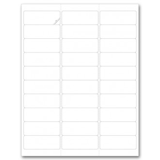 Permanent Adhesive Blank Laser Labels