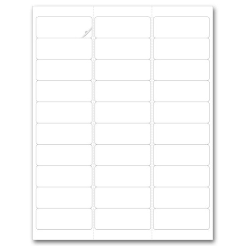 Permanent Adhesive Blank Laser Labels Permanent Adhesive Blank Laser Labels