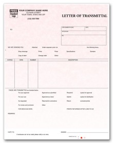 Laser Letter of Transmittal - Parchment 