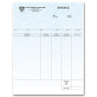 General Laser Invoice for DacEasy - Parchment