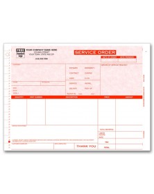 Continuous Work Order Form - Parchment 