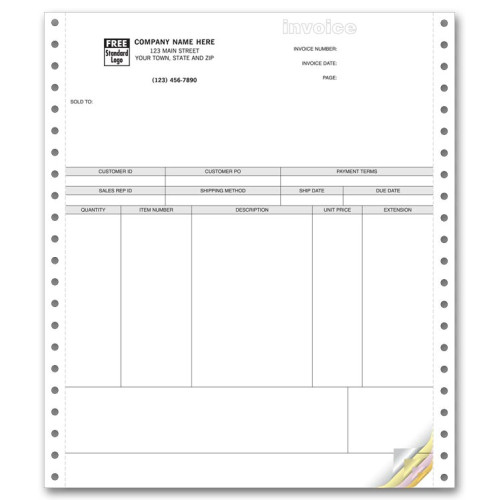 Continuous Product Invoice for Peachtree Continuous Product Invoice for Peachtree