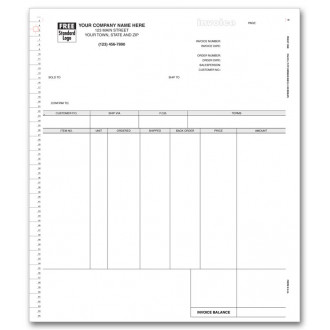 General Continuous Invoice for MAS