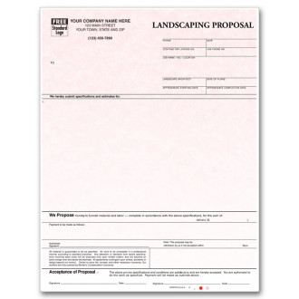 Laser Landscaping Proposal Parchment