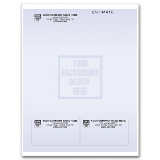 Blank Form/Label Combo