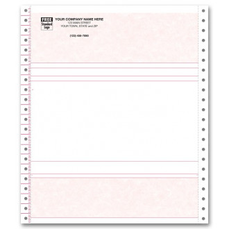 Continuous Multipurpose Form - Parchment