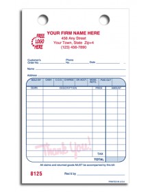Register Forms, Cash & Carry  