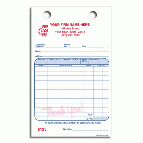 Cash and Carry Register Forms Cash and Carry Register Forms