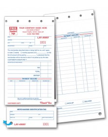 Carbon Copy Layaway Forms sales order forms, custom sales order forms, sales business forms