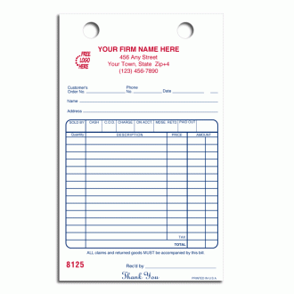 Classic Charge Register Forms