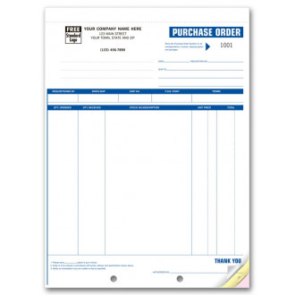 Professional Purchase Order Forms