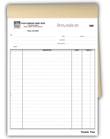 Job Booked Invoice Forms customized invoice books, custom invoice books, invoice book