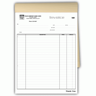 Job Booked Invoice Forms