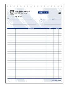 Colored Job Invoice Forms invoice forms, invoices for business, business invoice