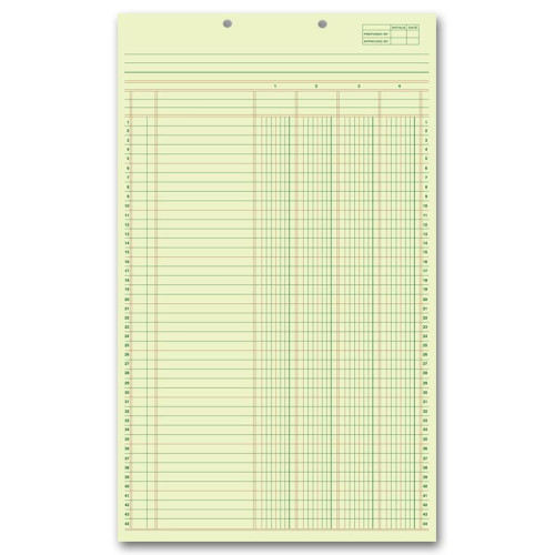 Legal Size Columnar Pads Legal Size Columnar Pads