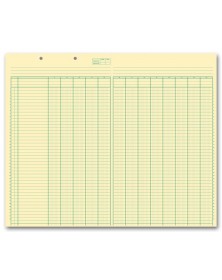 Columnar Work Pads accounting forms, accounting ledger sheets, accounting forms for small business