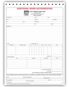 Work Authorization Business Forms 