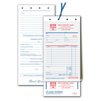 Service Order Forms wth Claim Checks