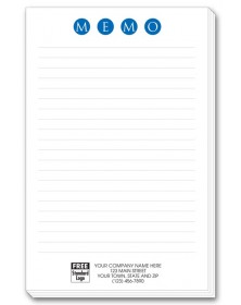 Large Memo Pads with Lines 