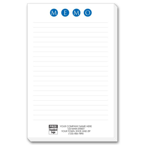 Large Memo Pads with Lines Large Memo Pads with Lines