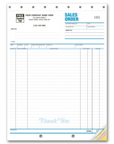Large Custom Sales Order Forms sales order forms, custom sales order forms, sales business forms