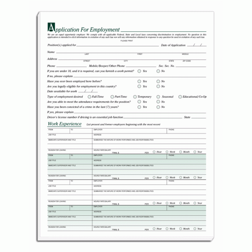 Employee Applications Employee Applications
