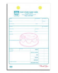 Bakery Goods Custom Register Forms 