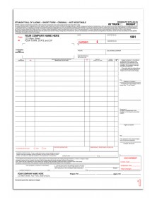 Straight Bill of Ladings shipping forms