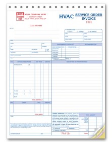 HVAC Work Orders - Large Format 