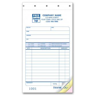 Sales Receipts