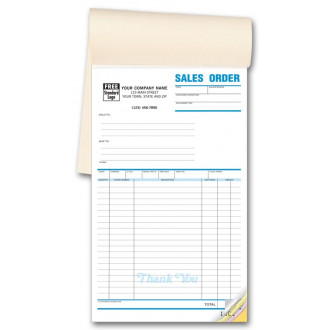 Carbonless Sales Order Form Books