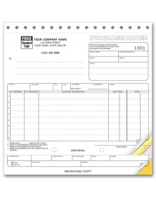 Purchase Order Forms with Receiving Report Purchase Order Book  purchase order form , carbonless purchase order forms, purchase orders booked