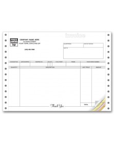 General Continuous Invoice Printable Forms 