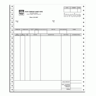 General Continuous Invoice