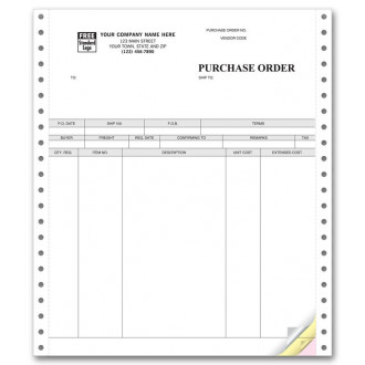 Continuous Purchase Order for ACCPAC