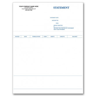 Peachtree or ACCPAC Statements, Laser