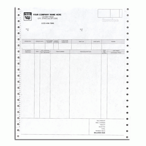 Continuous Invoice for RealWorld Accounting Continuous Invoice for RealWorld Accounting
