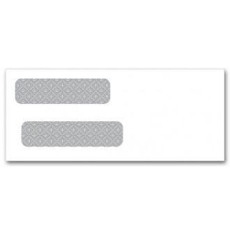 Check Envelopes, Double Window, Self Seal 