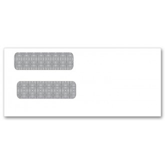 #9 Double Window Check Envelopes
