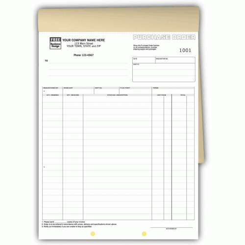 Long Purchase Order Books Long Purchase Order Books