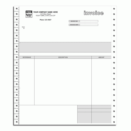 Continuous Service Invoice Continuous Service Invoice