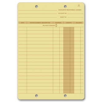 Ledger Cards Stock